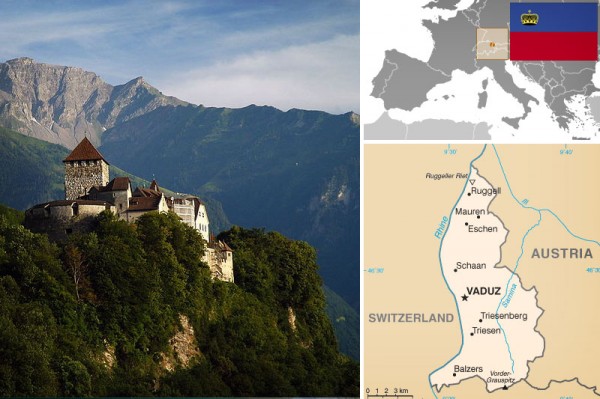 map-and-flag-of-lietchenstein