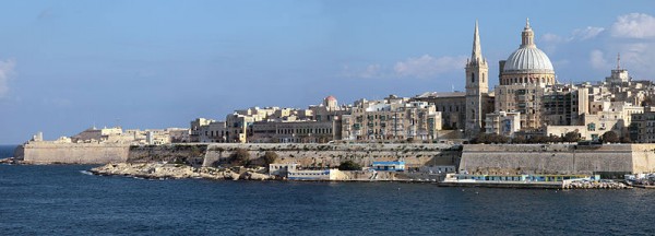 Malta-Valletta-seen-from-Fort-Manoel-(on-Manoel-Island)