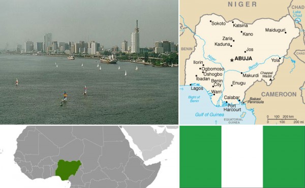 Nigeria-Maps-and-flag