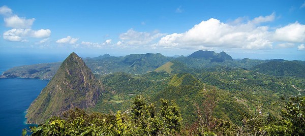 Pitons-Saint-Lucia