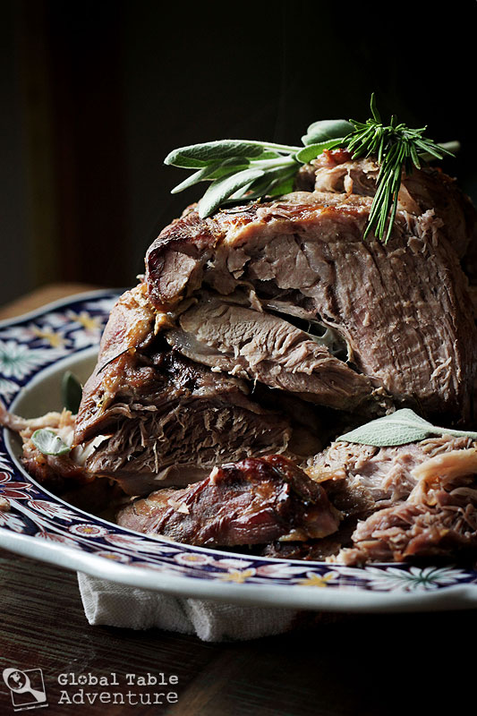 Pork braised in Milk & Fresh Herbs | Maiale al Latte