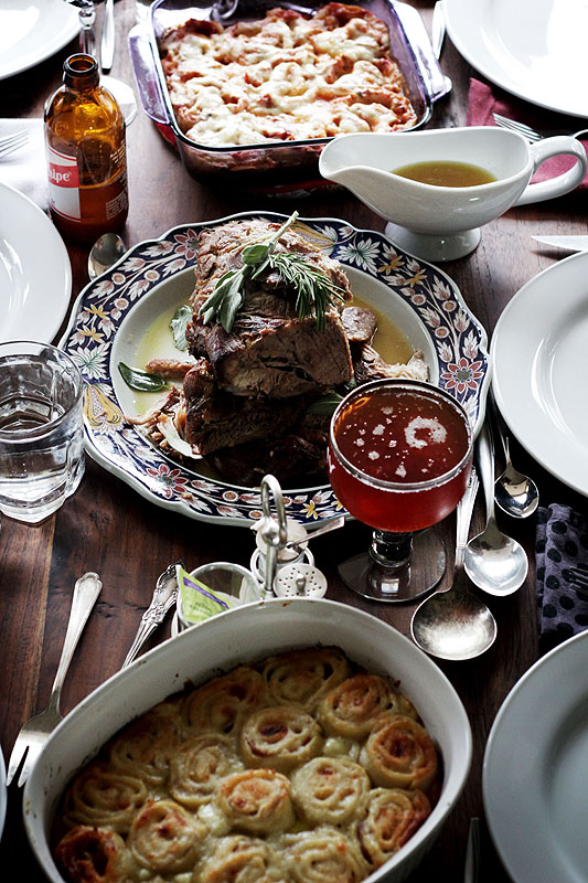 Pork braised in Milk & Fresh Herbs | Maiale al Latte