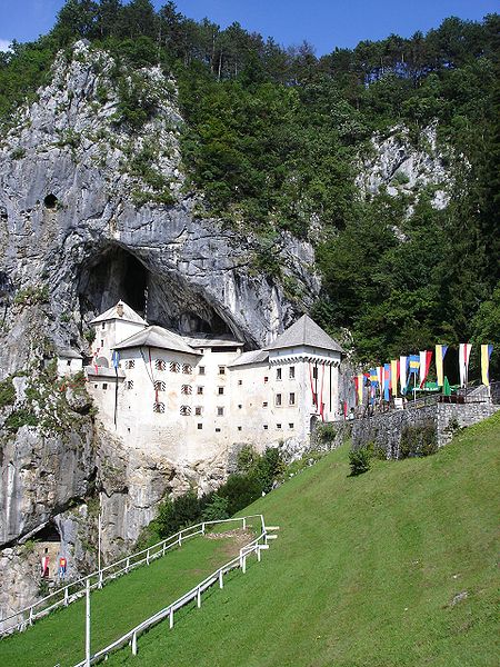 Predjama Castle, Slovenia. Photo by Wolfgang Moser.