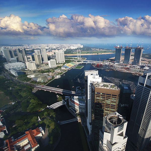 View from UOB Plaza by Jacklee