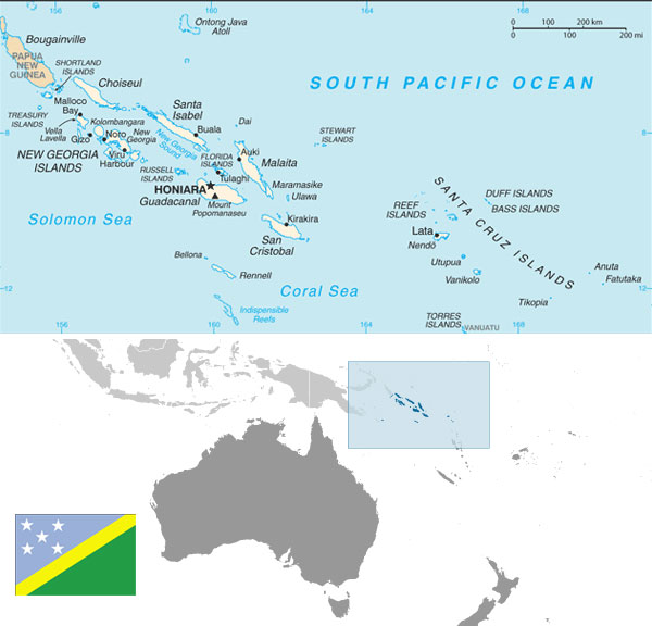 Maps and flag courtesy of the CIA World Factbook.