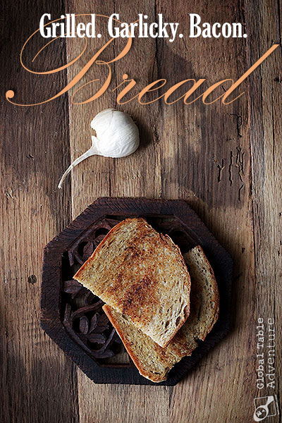 slovakian-hrianka-bacon-garlic-bread