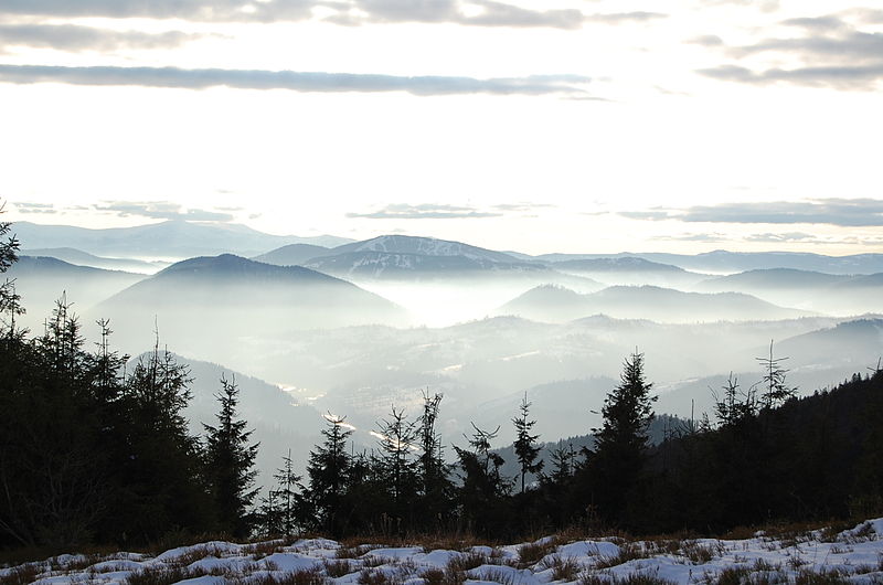 Carpathian Mountains of western Ukraine-by Roman Zacharij