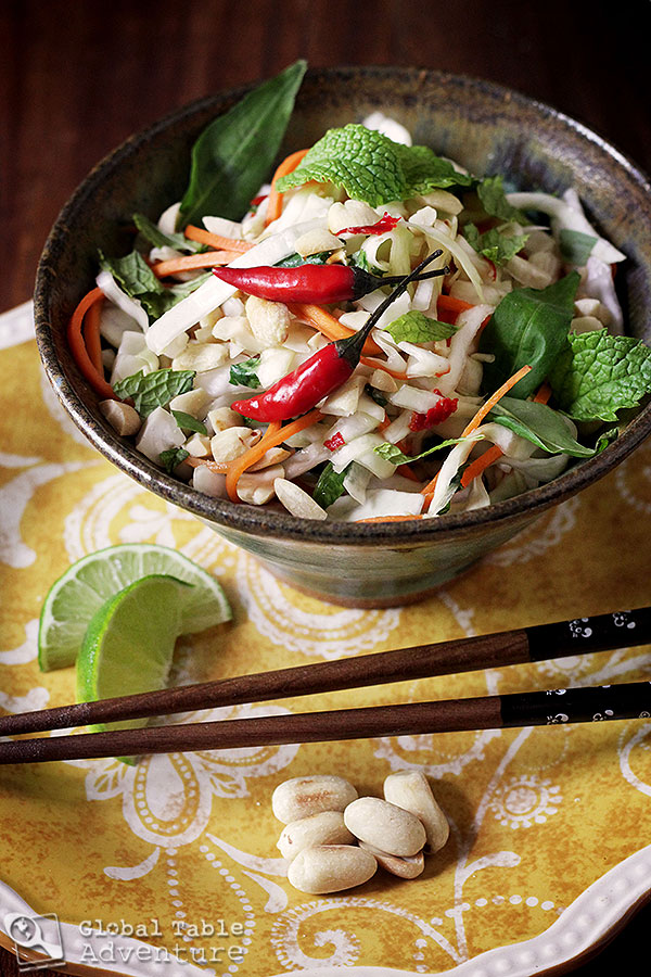 Spicy Vietnamese Slaw (with a lesson in Extreme Compassion)