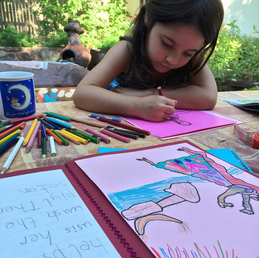 Book writing for children: Laying foundations for peace