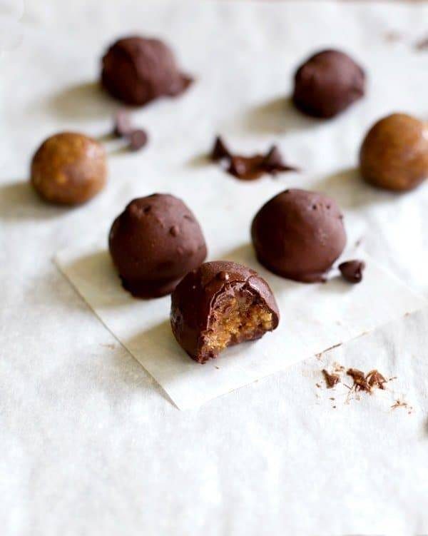 Peanut Butter cookie dough bites.